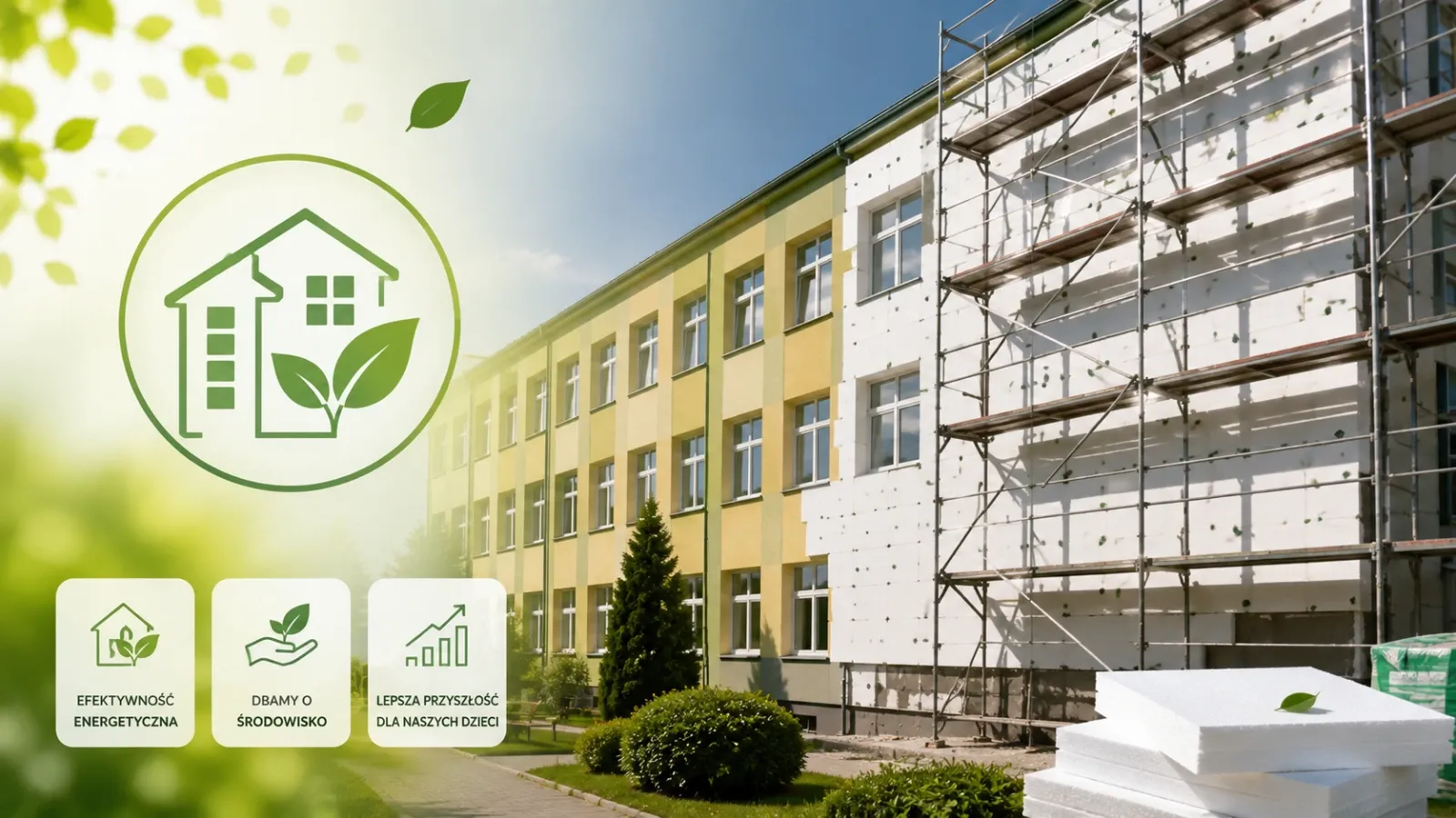 Szkoła i przedszkole w Jejkowicach czeka modernizacja efektywności energetycznej